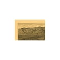 thumbnail image 4 of Historic Panoramic View - San Gabriel California - Morse 1893 - Vintage Wall Art, 4 of 4