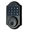 thumbnail image 1 of Angel Canada Keyless Touchscreen Motorized Deadbolt Electronic Digital Touchpad Keypad Door Lock (Oil-Rubbed Bronze), 1 of 6