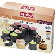 Frieling USA Zenker Ring Mold Pan for Mini Desserts, Nonstick