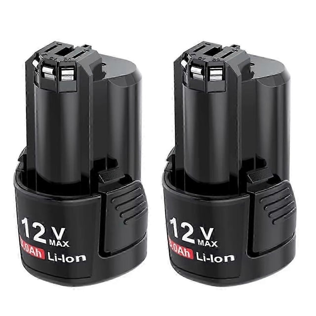 High-Capacity 4000mAh Li-Ion Battery for 12V/10.8V - Compatible with BAT411, BAT412, BAT413 Series