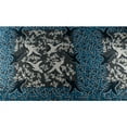thumbnail image 5 of Blue/Gray Bird Floral Print Crepe, Fabric By the Yard, 5 of 5