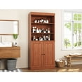 thumbnail image 6 of 100% Solid Wood 32" Bathroom Cabinet with Solid Doors, 2-Drawers and Adjustable Shelves, 6 of 7