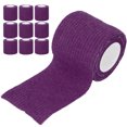 thumbnail image 4 of 10 vendajes elásticos desechables autoadhesivos multifunción, antideslizantes, a prueba de golpes, para tatuajes, color morado, 4 of 14