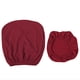 thumbnail image 1 of Yuarrent Paquete de 2 fundas para sillas de oficina, resistentes al desgaste, lavables, estilo Simple Multicolor, para decoración del hogar, funda para Decoración del hogar Vino rojo Yuarrent HA011226-05, 1 of 5