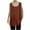 Brown, variant on Man Summer Fashionable Casual Solid Round Neck Tops,Gray,S