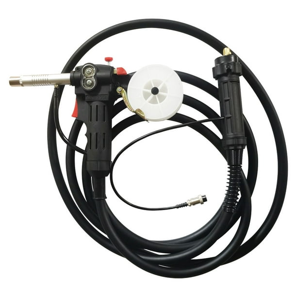 INTSUPERMAI Mig Welder Spool Gun Euro Adpator with 16 feet Cable