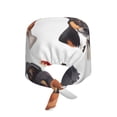 thumbnail image 2 of Xecao Happy Dog Faces Collage Print Men Women Adjustable Working Cap with Button Unisex Hats Sweatband, 2 of 7