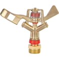 thumbnail image 1 of Boquilla de riego de aleación de zinc con rosca macho, aspersor de impacto G3/4in para trabajo pesado Cabezal de aspersor de aleación de zinc ajustable de 360 ​​° Boquilla de riego para vaso de jardí TUNC Sencillez, 1 of 5