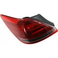 thumbnail image 4 of KarParts360 For 2008 2009 Toyota Avalon Tail Light Assembly Driver and Passenger Side w/Bulbs Black Housing CAPA Certified | Replacement For TO2804122, TO2805122 | 81560-07050, 81550-07050, 4 of 5