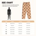 thumbnail image 3 of Disketp Turkey And Autumn Leaves for Women's Pajama Pants - Ultra Soft Fleece Sleep and Lounge Pants (Size: S-3XL)-Large, 3 of 6
