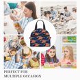 thumbnail image 7 of Fuzoiu Bowling Ball And Flame Print Insulated Lunch Bag for Women Men Large Reusable Lunch Box Adult Leakproof Portable Cooler Tote Bags for Work Picnic, 7 of 7