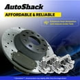 thumbnail image 5 of AutoShack Front & Rear Drilled & Slotted Brake Rotors Ceramic Brake Pads Calipers | Replacement for 2010 Dodge Charger 3.5L V6 RWD | E-Coated | 16-PC Brake Kit | ShadowGuard, 5 of 5