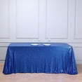 thumbnail image 3 of Balsa Circle 90" x 132" Sequin Rectangular Tablecloth Royal Blue, 3 of 8