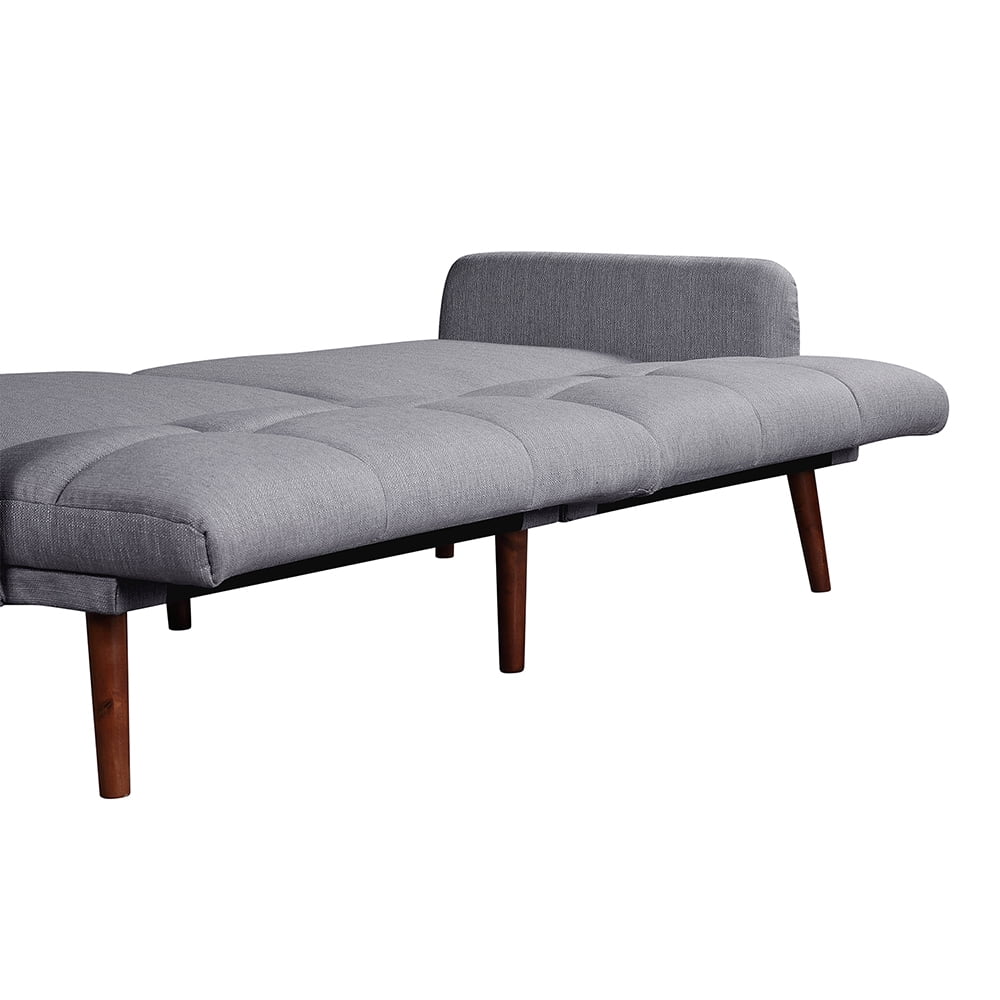 Kepooman Reversible Sectional Sofa, Modern PU Leather Sleeper Sofa With Metal Legs, Sofa Bed for Living Room and Office, #2PU Black Kepooman Reversible Sectional Sofa, Modern PU Leather Sleeper Sofa With Metal Legs, Sofa Bed for Living Room and Office, #2PU Black