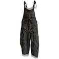 thumbnail image 3 of Halloween Knit Skeleton Print Overalls for Halloween Party Dress Up Clothes Themed Party Role Play Pretend Play Outfit, 3 of 4