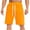Orange, variant on fartey Athletic Shorts for Men with Elastic Waist Pockets Drawstring Short 2025 Solid Color Relaxed Casual Gym 5 Inch Pants