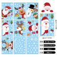 thumbnail image 4 of Uds., un juego de pegatinas bonitas de Navidad, pegatinas de cristal estáticas de doble cara para ventana, pegatinas de decoración de pared para el día de Navidad Sincero Hogar, 4 of 6