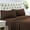 Chocolate, variant on 300 Thread Count 100% Egyptian Cotton 3-Piece Flat Sheet (1 Flat + 2 Pillow Covers) Size Twin Color Aqua Blue Solid