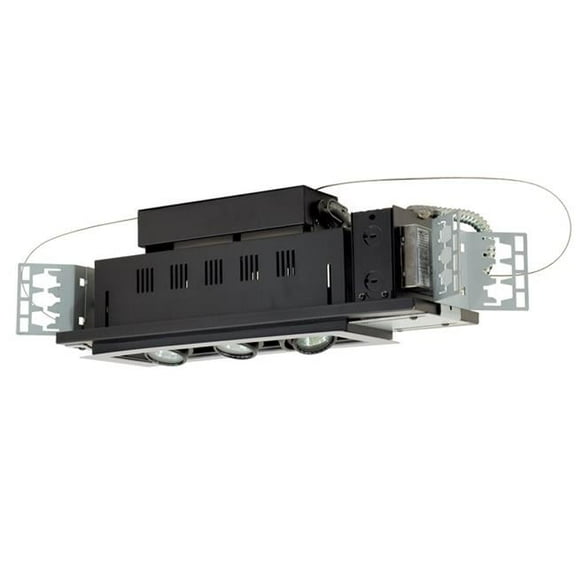 Jescolighting Modulinear Directional Lighting For New Construction, Double Gimbal 50W Mr16 3 - Light