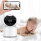thumbnail image 1 of Cámara de seguridad de 2 millones de 1080P de alta definición con control remoto Tuya, 360 grados de movimiento, wifi, monitoreo inalámbrico para interiores, audio bidireccional y seguimiento automáti, 1 of 9