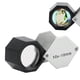 thumbnail image 4 of Lupa de joyería Bling Bling 10x hexagonal óptica herramienta de comprobación de lente, 4 of 10