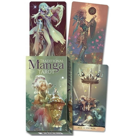 Traditional Manga Tarot, (Hardcover)