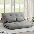 thumbnail image 2 of Jerry & Maggie Modern Adjustable Ergonomic Fabric-Covered Sofa Bed Chair with Metal Frame, 2 of 5