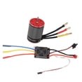thumbnail image 2 of 60A Brushless ESC, 3650 Motor Replacement Combo with 900W Power, 2-4S Battery Compatibility, 5.8V3A BEC for HPI, RC Cars, 2 of 7