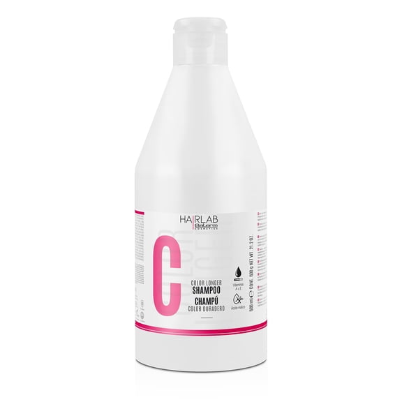 SALERM - Dyed, Bleached, or Gray Hair Shampoo - Shampoo Color Longer Hair Lab - 600 ml