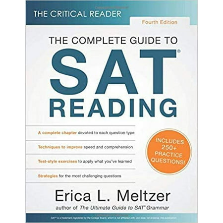 UPC: 9781733589529 | The Critical Reader  Fourth Edition: The Complete Guide to SAT Reading PAPERBACK 2019