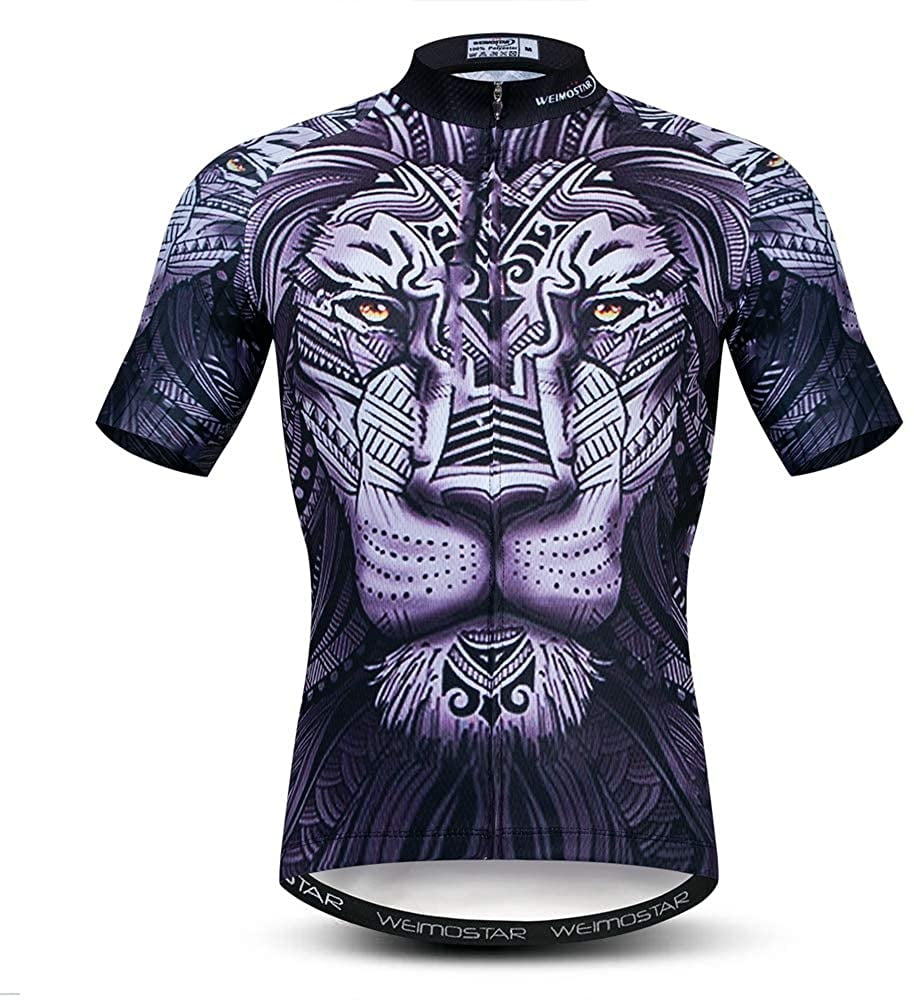 M-XXXL Men's Cycling Jersey Men Short Sleeve Bike Shirt Tops 