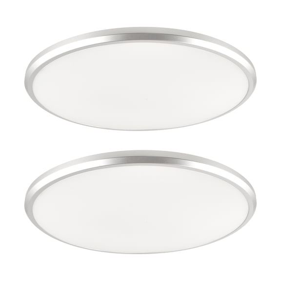 Mainstays 14 Inch Flush Mount LED Ceiling Light with 5CCT Selectable Color Temperatures (2 Pack)