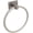Brushed Nickel, variant on Formosa Design Hardware Towel Ring Variety of Finishes and Styles Available