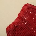 thumbnail image 5 of Kiijoy Big Girls Sparkly Sequins Party Shorts Elastic Waist Solid Color Dance Shorts, 5 of 6