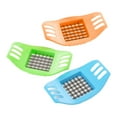 thumbnail image 2 of Oleegame 2PC Potato Fry Cutter Cutting Chopper Chips Tool Potato Vegetable Making Potato Tool Kitchen，Dining & Bar Orange, 2 of 4