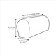 thumbnail image 4 of Fundas para de SillóN, 8 Piezas Fundas de Reposabrazos de Brazo EláStico de Piel SintéTica Ultra Gruesa y Suave para SofáS Reclinables Sillas B, 4 of 6