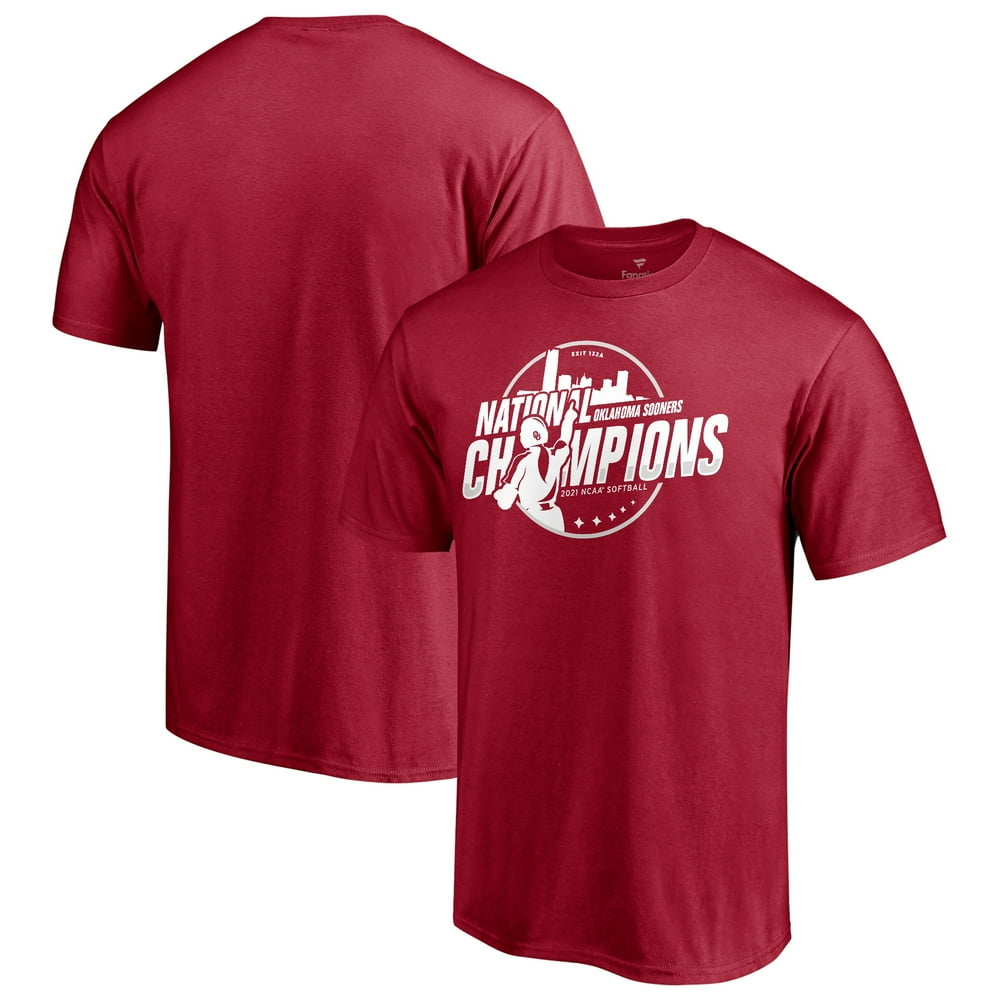 Oklahoma Sooners Fanatics Branded 2021 NCAA Softball Women's College