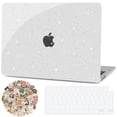 thumbnail image 1 of Funda G JGOO compatible con MacBook Air M4 de 13,6 pulgadas, transparente, 1 of 7
