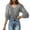 Gray, variant on Women's V Neck Furry Sweater Tops Long Sleeves Solid Color Loose Knitted Sweater Casual Cozy Pullover Blouses
