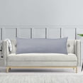 thumbnail image 4 of Striped Body Pillow Cover White and Navy Blue Stripe Long Pillowcase with Zipper White and Dark Blue Stripes Printed Pillow Covers Decorative Bedding Pillow Case for Bed,Couch, 20"x54", 4 of 5