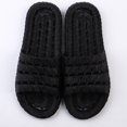 thumbnail image 1 of Zapatillas de casa de verano para parejas, zapatillas de baño antideslizantes, silenciosas, huecas y con fugas, 1 of 6