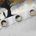 thumbnail image 4 of Manfei Romantic Yellow Tree Boy Girl Black Out Curtains,Happy Valentine's Day Curtains Pack of 2 (42x63 Each),Sweet Lover Couple Bedroom Curtains,Super Cozy Room Decor, 4 of 6
