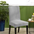thumbnail image 4 of Cubierta de silla de oficina Funda protectora antiarrugas Estilo simple El Four Seasons Multicolor Stretch Fundaver para Hotel Silver Gray sidaley HA012481-11, 4 of 6