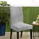 thumbnail image 4 of Cubierta de silla de oficina Funda protectora antiarrugas Estilo simple El Four Seasons Multicolor Stretch Fundaver para Hotel Silver Gray Eigraketly HA012481-11, 4 of 6