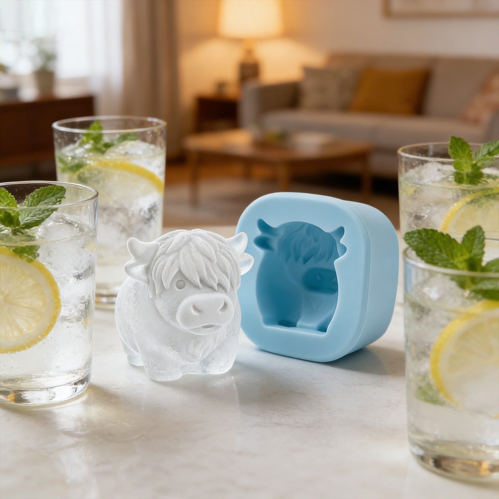 fsxdhpcsgfc Silicone Ice Cubes Mould Makes Clear Slow Melting Ice For And Beverages Super Cubes Freezer Tray Set Shape Cubes Vendor Tray Metal Food Trays with Lids Water Bottle Ice Cubes Small Ice