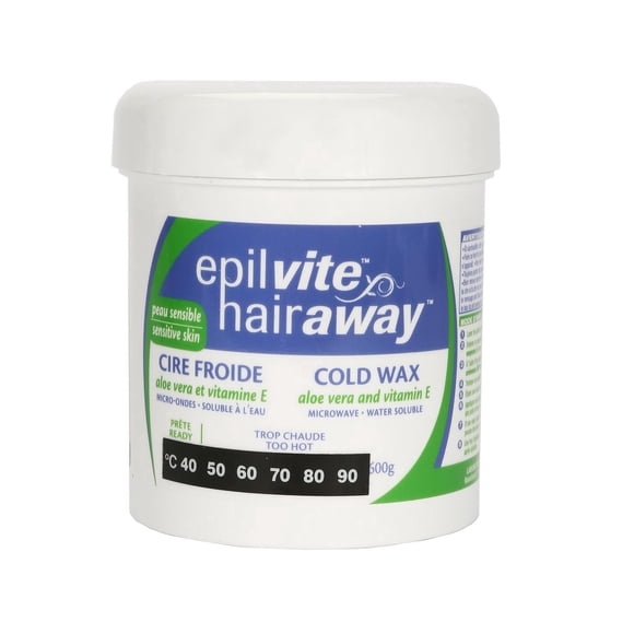 Epil-Vite / Hair-Away Cold Wax Sensitive Skin - 600 g