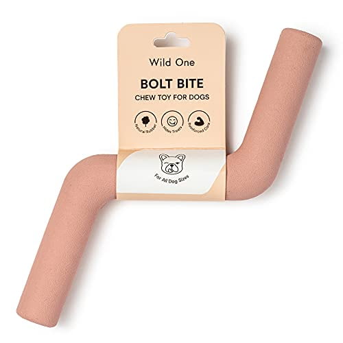 Standard Blush Natural Rubber Chew & Treat Dog Toy