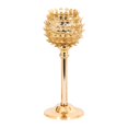 thumbnail image 3 of Portavelas de Cristal Macarena Candelabro Centro de Cumpleaños dorado 2 Piezas, 3 of 8