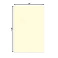 thumbnail image 2 of Off White 5.5x8.5 Uncut Art Mat Board - No Opening - 10 Mats, 2 of 7