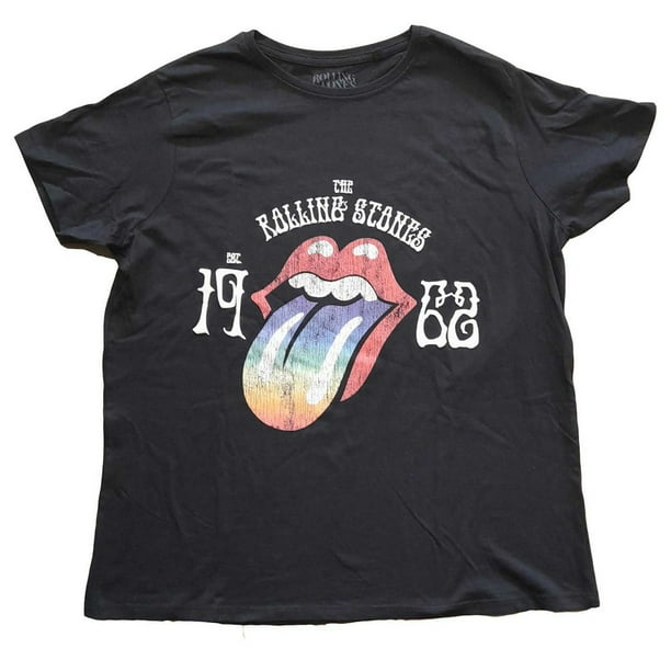 Camiseta lengua rolling stones mujer shop